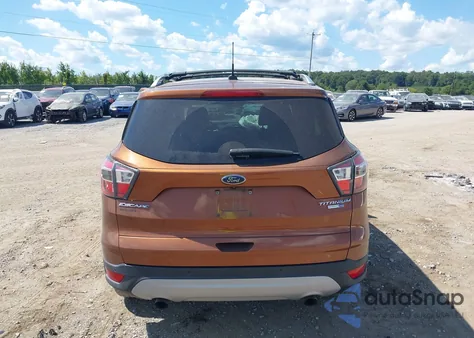 2017 Ford Escape Titanium from USA, damaged, VIN 1FMCU9J91HUA07848